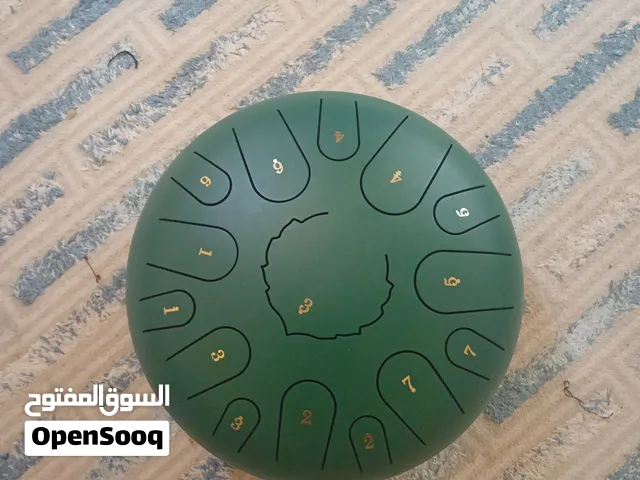 للبيع: طبلة لسان فولاذية (Steel Tongue Drum / Handpan)