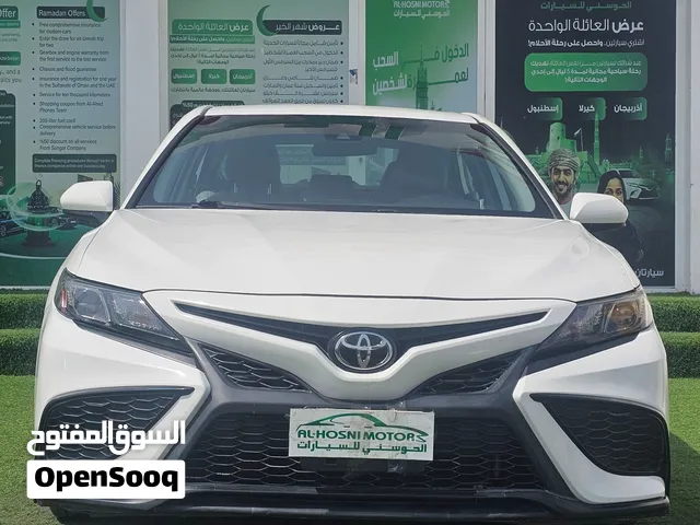 تويوتا كامري موديل 2021 فئة SE وارد أمريكي السيارة بحالة الوكالة لاتفوت الفرصه وبادر با الحجز.......