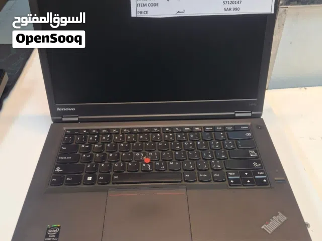 Renewed Lenovo Thinkpab T440P i7-4th gen 14 Screen Fing