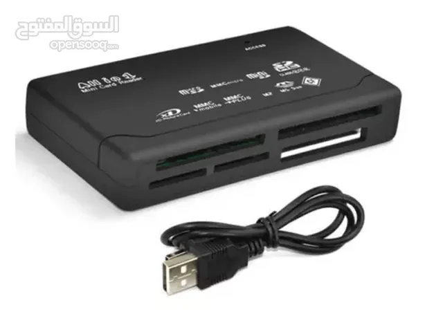 Black 26-IN-1 USB 2.0 MEMORY CARD READER FOR CF/xD/SD/MS/SDHC