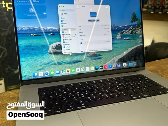MacBook Pro 16-inch M1 Pro – 32GB / 512GB