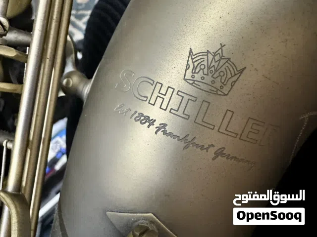 Schiller alto saxophone for sale as new few months use only