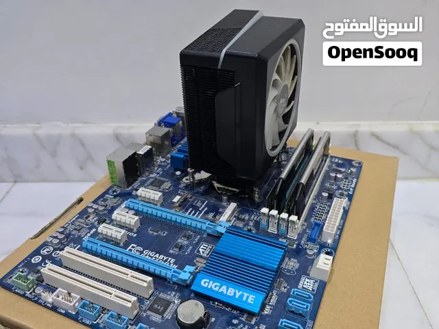 Intel Core i7-2600 + Gigabyte GA-Z77-D3H Motherboard + 16GB DDR3 RAM + Tower Cooler Combo