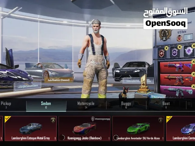 حساب اسطوري ببجي للبيع باعلا سعر