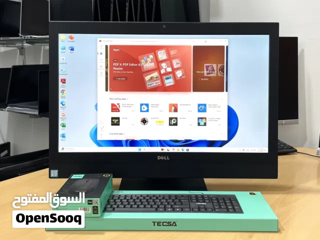 Dell All in one PC Core i7 6th Gen Ram 16GB SSD 512GB.  كمبيوتر مكتبي