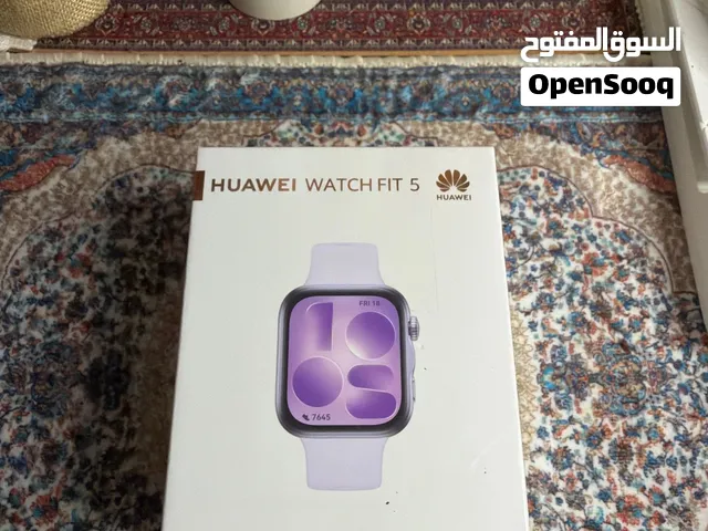 للبيع ساعه هواوي fit 5 جديده