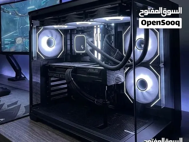PC  استخدام خفيف جدًا  باللون الاسود كامل من قطع و Extensions اضافية.