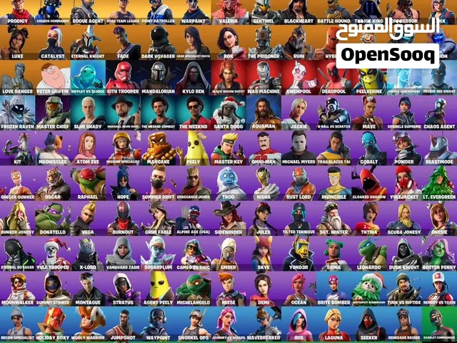 حساب فورت نادر من سيزون الاول وسكانت اعرق