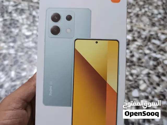 السلام عليكم ورحمه الله وبركاته...جهاز ريدمي نوت 13 نسخة 5G  بذاكرة 256 ....جهاز استعمال شخصي