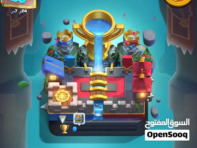حساب كلاش رويال قوي و فيه 5000+ جوهرة