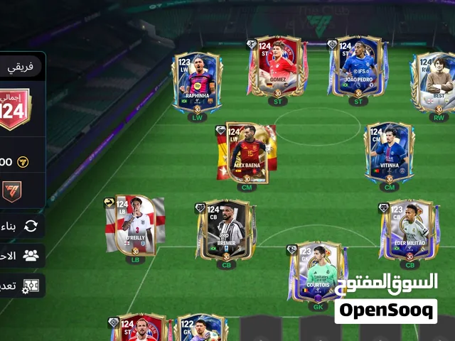 حساب fc mobile (فيفا موبايل)