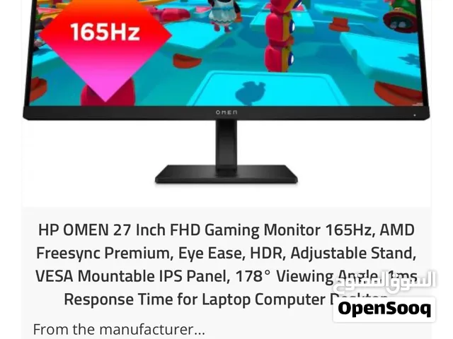 27 HP monitors for sale  in Amman