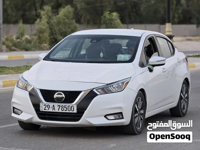 نيسان فيرسا 2020 فئه sv حساسات رادار امامي وجانبي تخم تاير صدر نظيف تبريد ثلج كير محرك مكفولات ...