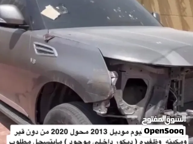 بدي نيسان بلاتينيوم 2013 سكراب في العين مايتسجل