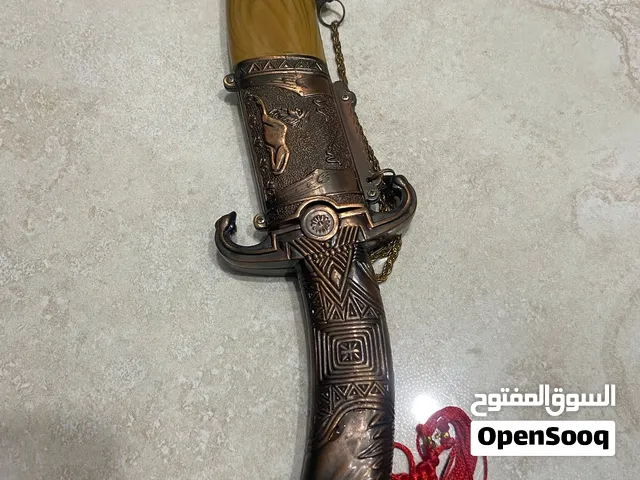 خنجر تراثي نادر رأس حصان