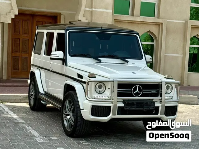 مرسيدس بنز G500 عليه كت G63AMG موديل 2015 خليجي   استخدام مالك اول  بحالة ممتازة جدا  فل اوبشن