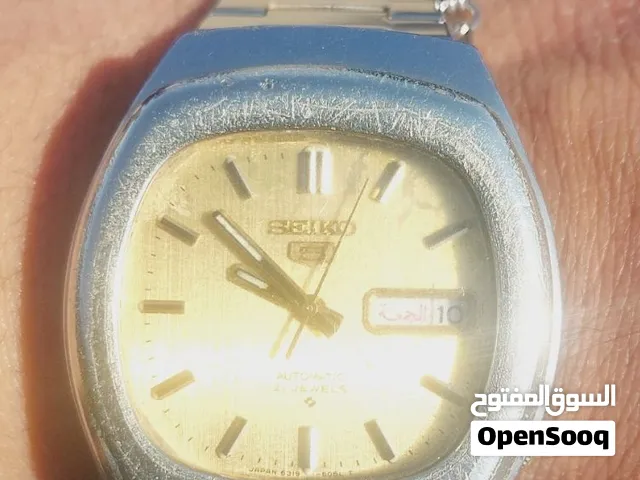 Seiko 5 6319-5060.تحتوي على حركة 6319 أو 6309 بـ 21 جوهرة.