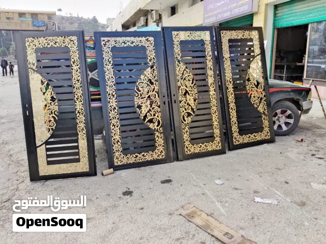 مشغل حدادة ، عمان صيانة وتفصيل حديد دربزين حمايات ابواب حديد ابواب خارجية وكراج ، معرشات