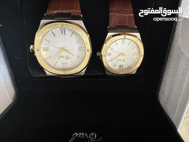 طقم ساعات Eval رجالي ونسائي