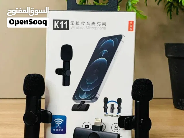 مايكروفون بلوتوث لاسلكي 2 في 1 يدعم ايفون و Iphone -Type-c مايك microphone