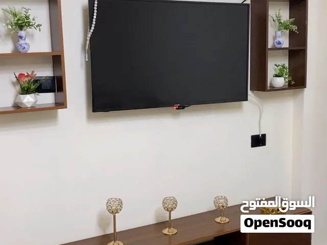 ديكور شاشه ورفوف