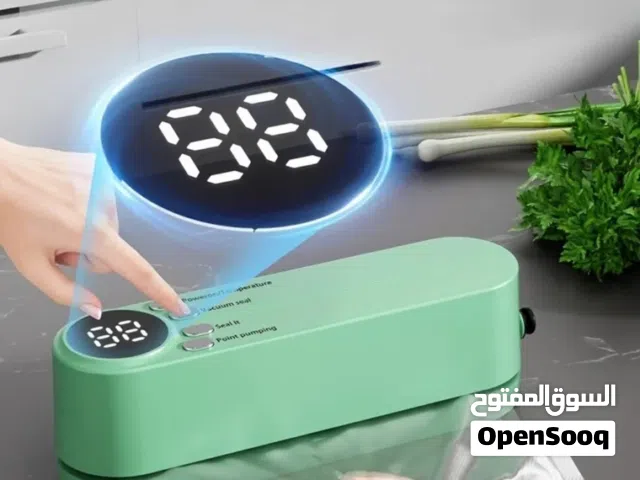 جهاز شفط و تفريغ الهواء و لحام الاكياس و حفظ الطعام من الجراثيم و البكتيريا لشهور طويله شحن كهربائ