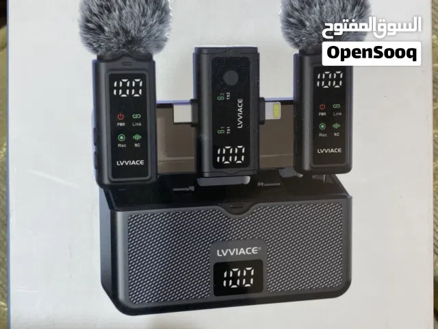 نك مايك ماركة LVVIACE K6  مع تقنية تسجيل الصوت مباشرة على رام ميموري