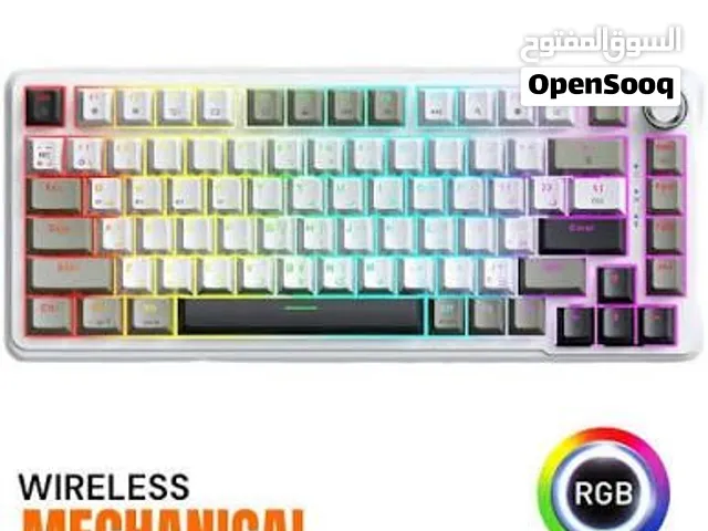 DEAD SKULL Keyboard white
