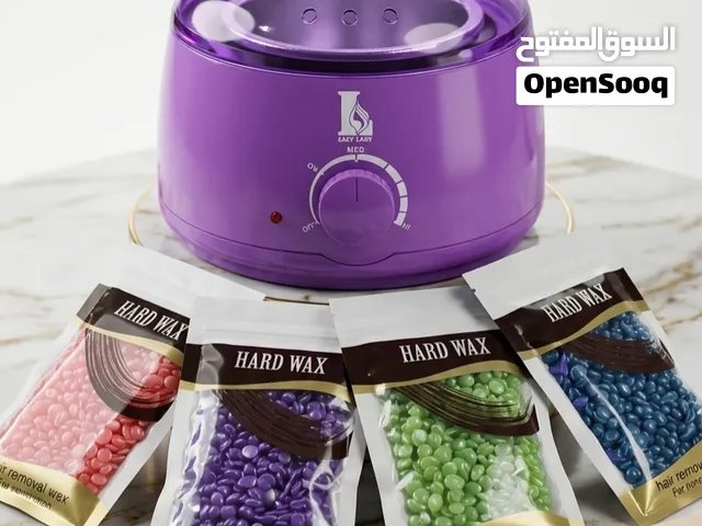 جهاز إزالة الشعر وتسخين الشمع اذابة الشمع المتكامل مع عصي عدد 80 و 4 اكيلس شمع