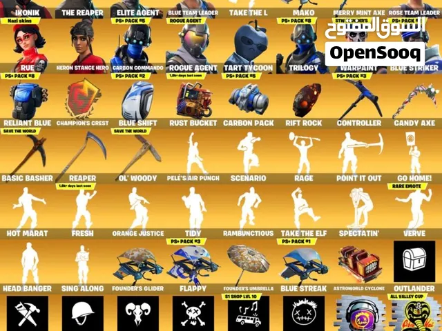 حساب فورتنايت ايكونك ikonik