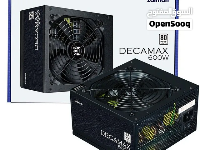 متوفر بسعر 100 شيكل power supply 600 zalman Dmax 600w