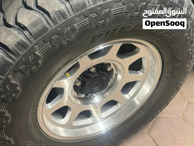 للبيع 4 رنقات ميثود 6 براغي حجم 17 شرط لا قار ولا مخرطه