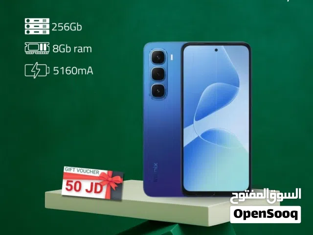 INFINIX HOT 60i ( 256GB ) / RAM 8 NEW /// انفينكس هوت 60 اي ذاكرة 256الرام 8 الجديد