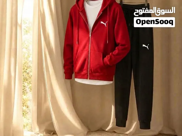 ترنج قطعتين سوستة ضد الوبرة والانكماش - Men Sportswear Tracksuit