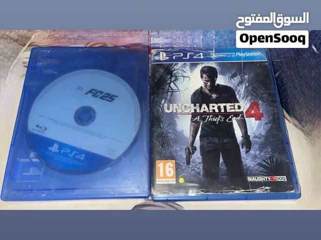 للبيع شريط انشارتد4 وشريط فيفا25 السعر10