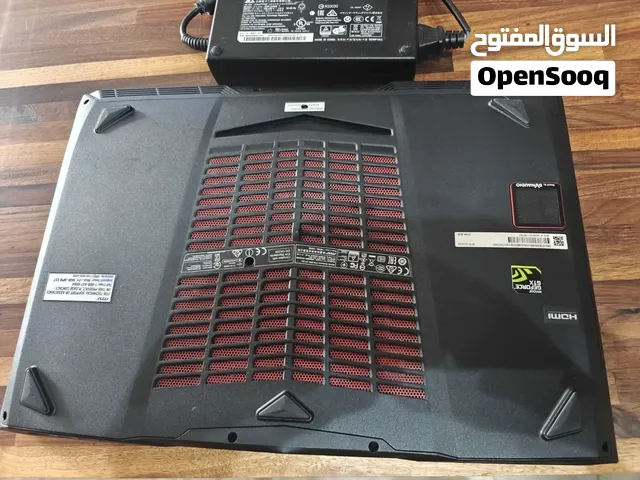 Gaming laptop Msi GT62VR 6RD Dominator