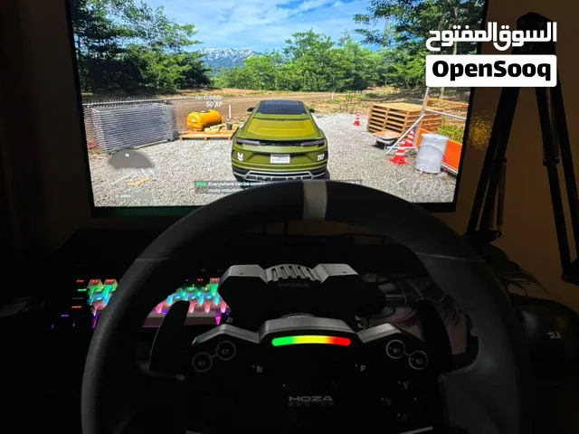 Moza r3 with clutch pedal