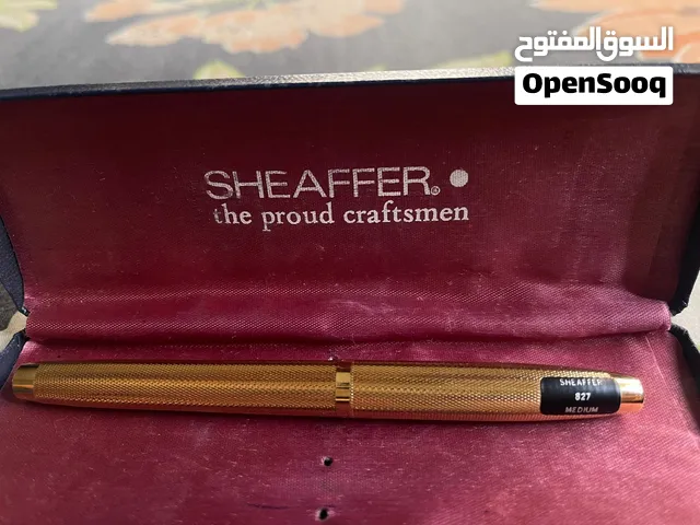 قلم حبر جاف/ريشة شيفر أمريكي أصلي Sheaffer Imperial 827 ذهب عيار 14K - غير مستعمل (جديد بالعلبة)