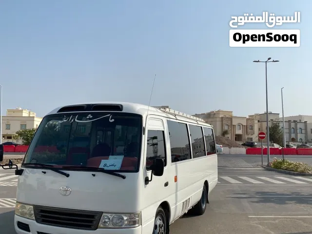 للبيع باص كوستر ديزل مع عقد 400 معبيله