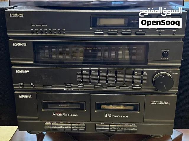 ستيريو Samsung اصلي مخزن من 25 سنة ( اتوقع انه بحاجة لتصليح )