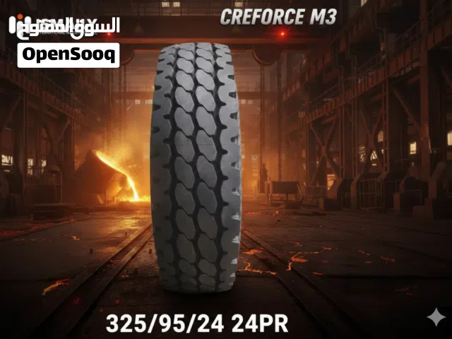 اطار إطارات جرين فورس 325/95R24 صنع في الصين 24 PR مصمم خصيصًا للحمولات الثقيلة و الطرقات ال
