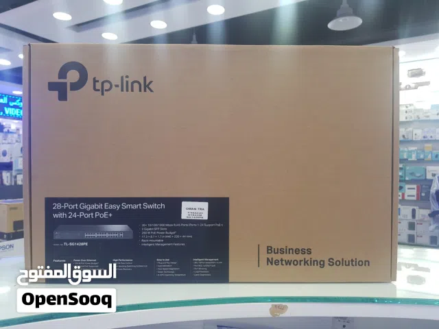 Tp-link 28-port Gigabit easy smart switch with 24 -port PoE+ Business network solutions TL-sg1428PE