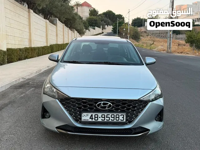 هيونداي اكسنت موديل 2023 وارد الوكالة Hyundai Jordan اول مالك / استخدام شخصي فل كامل 7 جيد