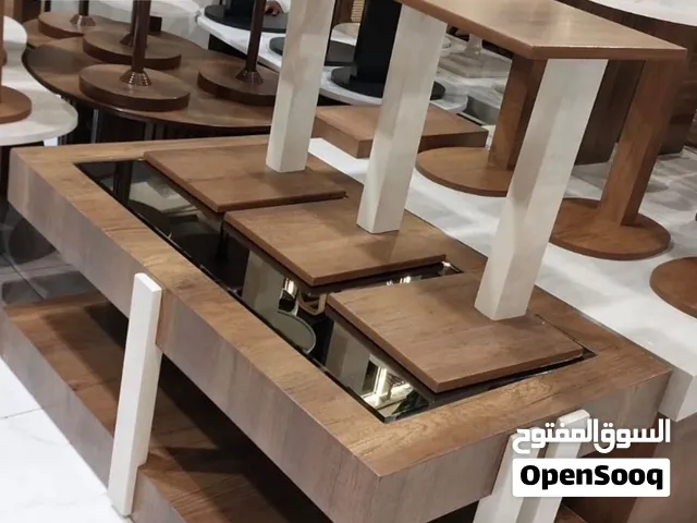 طاولا مجلس 4+1 خشب تايلندي بجده ب 600 ريال الطقم
