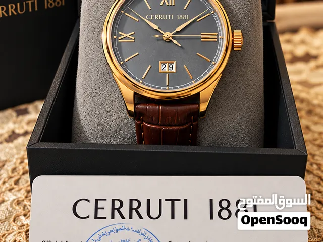 CERRUTI 1881 Luxury Leather Men Watch