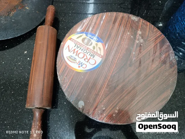Traditional Wooden Roti Chakla & Belan Set for Sale
