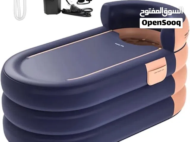 حوض استحمام هوائي نفخ مع مسند رأس مقاس 160سم في 84سم في ارتفاع 74سم
