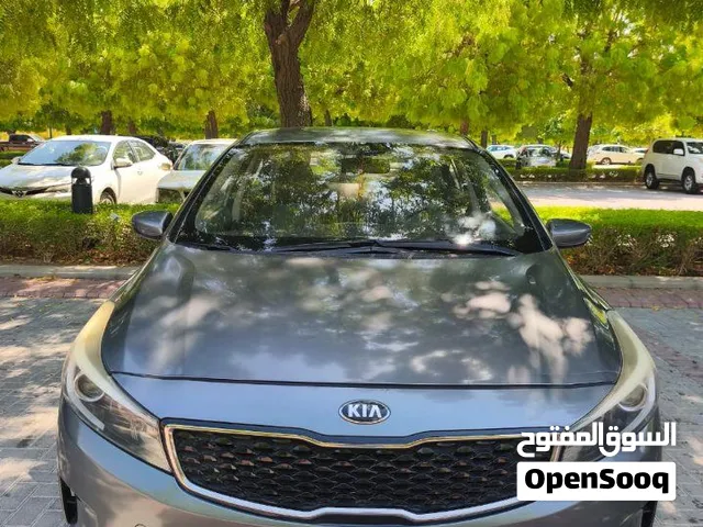 Kia Cerato 2017 EX Sedan - GCC Specs, Grey, Excellent Condition, Fully Equipped