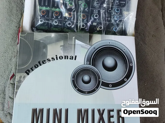 ميكسر صوت احترافي. Mini Mixe 6 قنوات - جديد بالباكيت لصحاب الاستوديوات والحفلات
