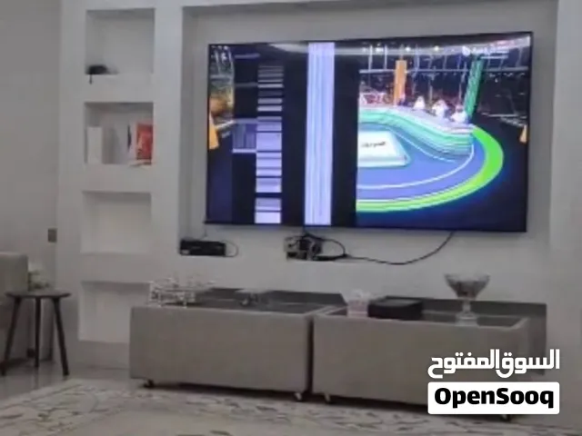 مديل تلفزون 2024 .85 بوصه .. تلفزون فيه كسر ف شاشه ويتصلح تقريبا تكلفت 1200  سعره الاصلي 4800